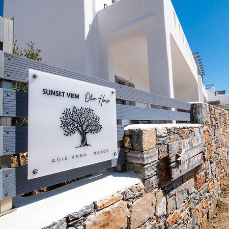 Apartament Naxos Agia Anna Sunset View Olive House Zewnętrze zdjęcie